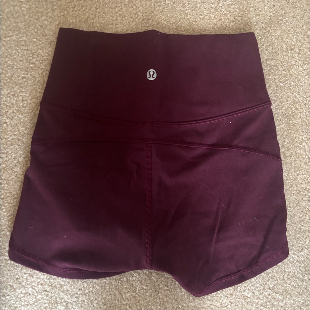 lululemon athletica Women's Burgundy Shorts